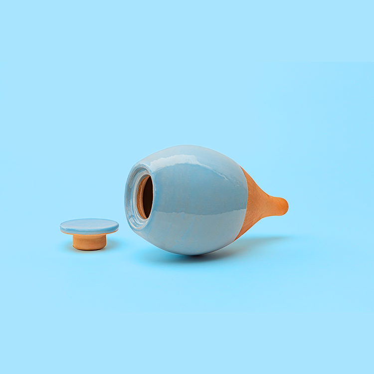 Lutoya Blue -- Lutoya ceramică poroasă