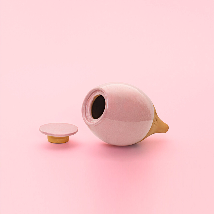 Lutoya Pink -- Lutoya ceramică poroasă